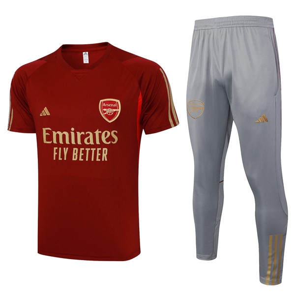 Tailandia Camiseta Arsenal Conjunto Completo 2024 Rojo